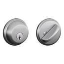 Schlage&reg; Satin Chrome 5-Pin Heavy Duty Single Cylinder Deadbolt 