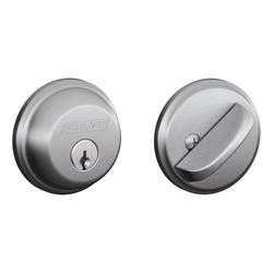 5-Pin Heavy Duty Single Cylinder Deadbolt in Satin Chrome