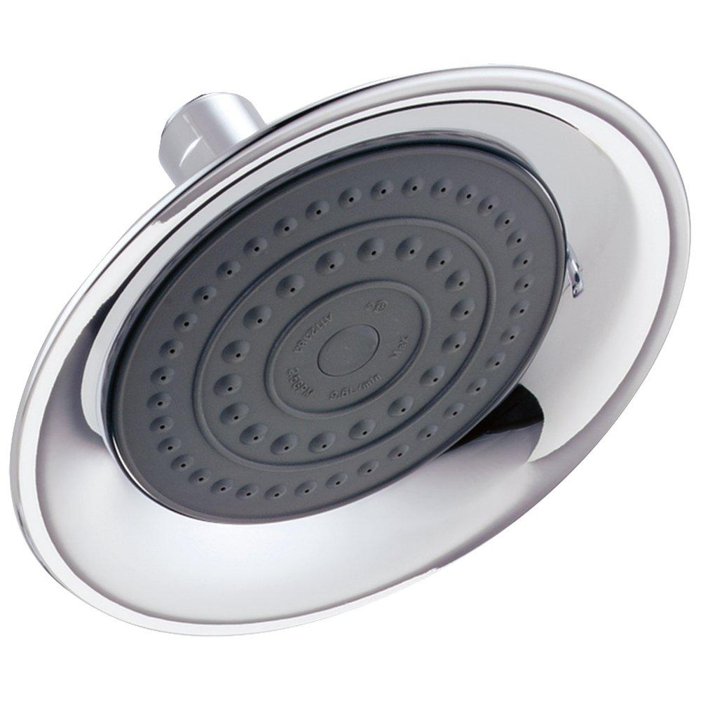 Delta Faucet Chrome Single Function Full Body Showerhead 