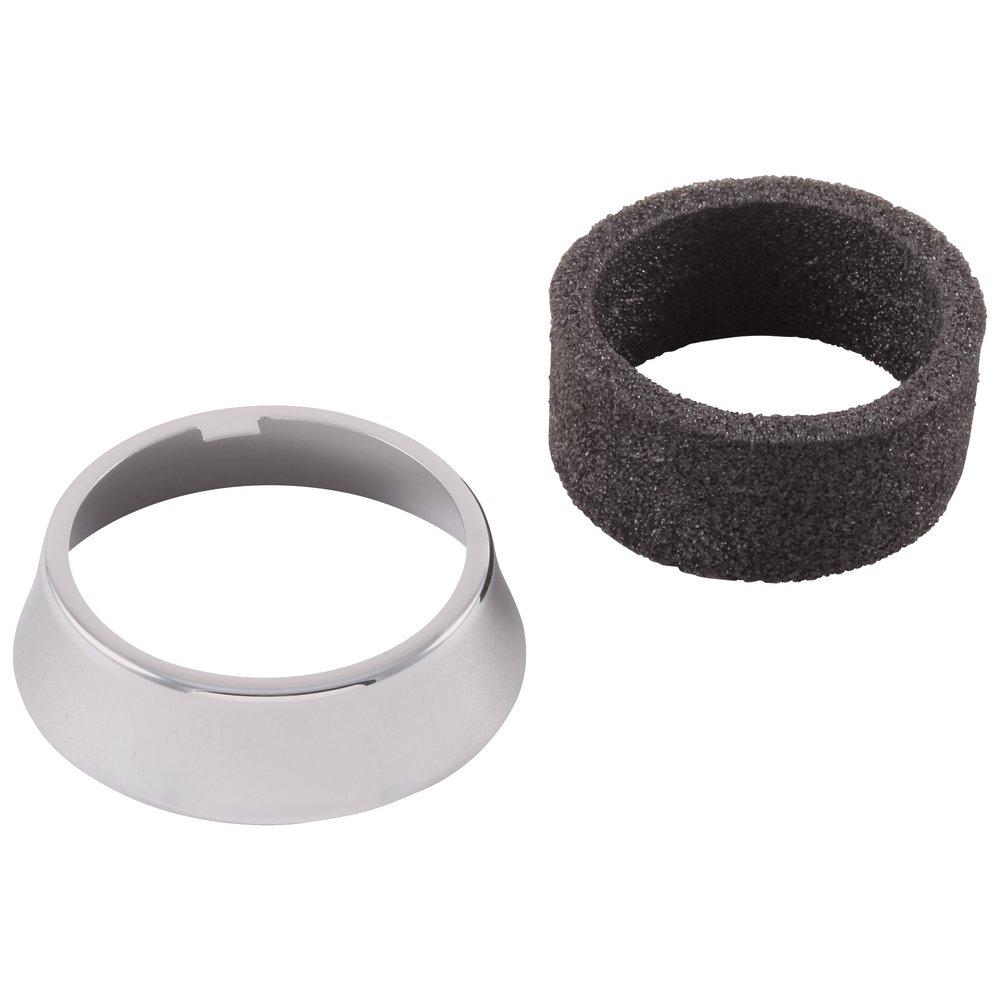 Delta Faucet Chrome Single Handle Escutcheon and Gasket 
