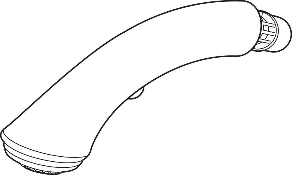 Delta Faucet Chrome 1.5 gpm Wand Assembly 