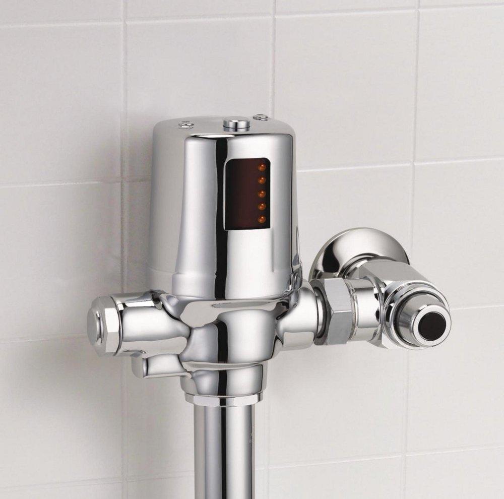 Delta Faucet Chrome 1.27 gpf Water Closet Hardwire Flush Valve 
