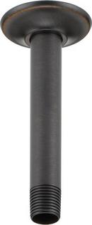 Delta Faucet Venetian Bronze 1/2 x 2-3/8 x 6 in. MNPT Brass Shower Arm and Flange 