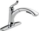Delta Faucet Chrome Single Handle Pull Out Kitchen Faucet 