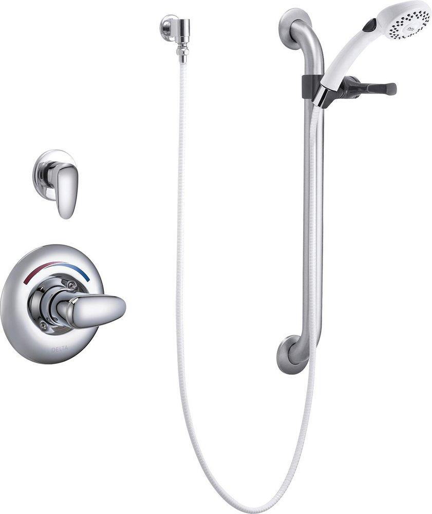 Delta Faucet Chrome Single Handle Single Function Shower Faucet 