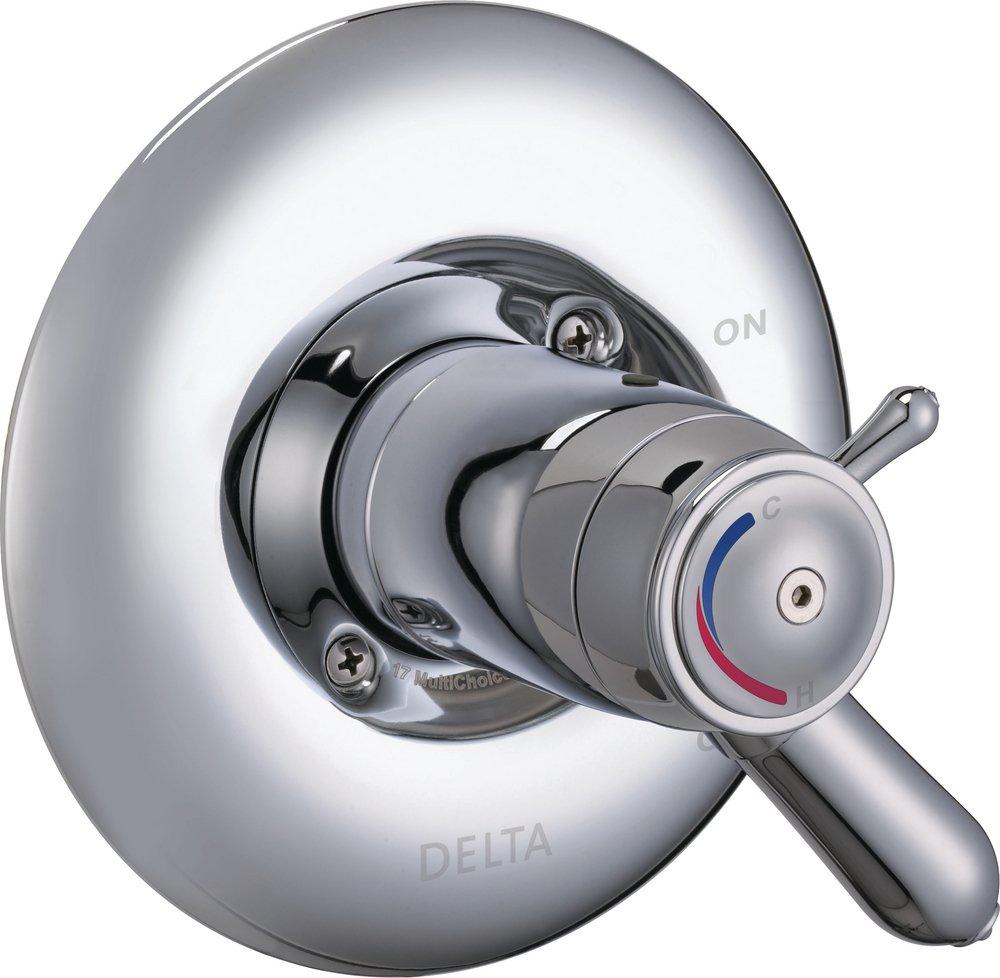 Delta Faucet Chrome Universal Lever Handle Thermostatic Valve Trim Only 