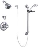 Shower Faucet Trim with Single Lever Handle in Polished Chrome (Trim Only)