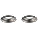 Two Handle Base with Gasket in Brilliance Stainless