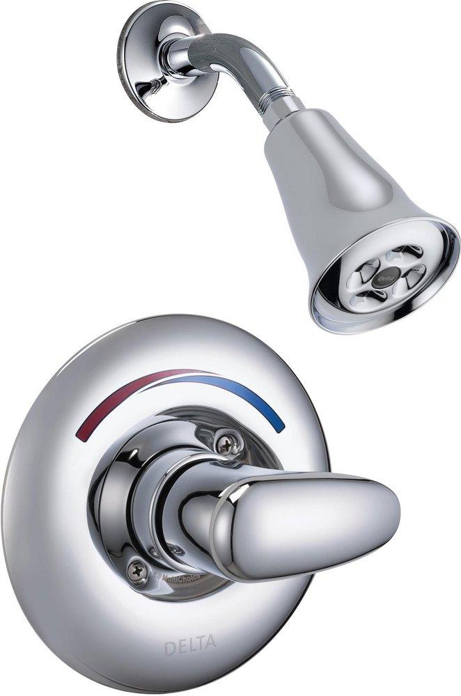 Delta Faucet Chrome Shower Faucet Trim with Single Lever Handle (Trim Only) 