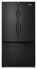 35-5/8 in. 17.3 cu. ft. French Door Refrigerator in Black