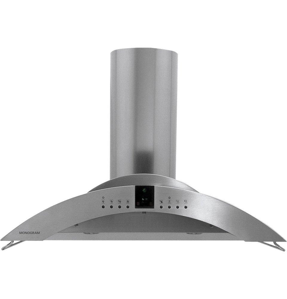Monogram&reg; Stainless Steel 34-5/8 in. Wall Mount Range Hood 