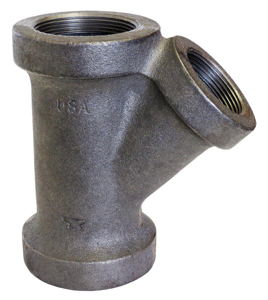 Threaded Cast Iron Reducing 45 Degree Wye 