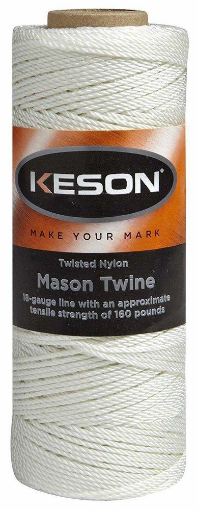 Keson White 545 ft. Nylon Twisted Masonry Twine 
