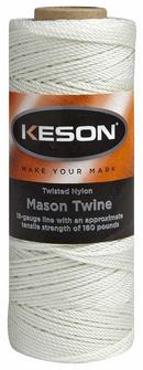 545 ft. Nylon Twisted Masonry Twine in White