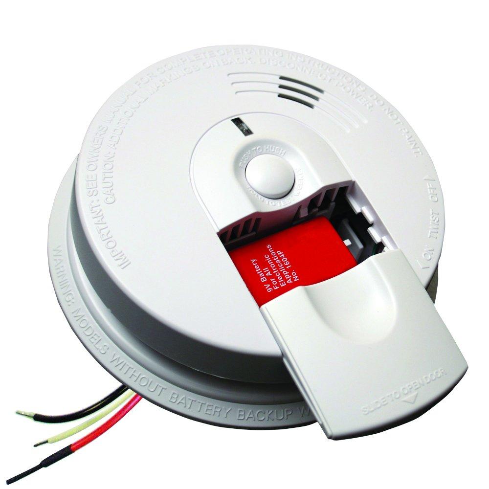 Kidde White 120V Smoke Alarm in White 