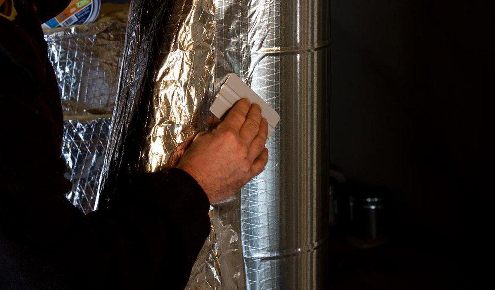 Shurtape Silver 3 in. Silver FSK Duct Tape 