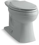1.6 gpf Elongated Comfort Height Toilet Bowl in Ice Grey