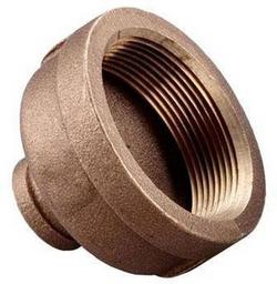2 x 1-1/2 in. FNPT Brass Reducing Coupling