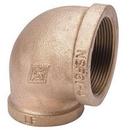 FNPT 125# Reducing Schedule 40 Domestic Brass 90 Degree Elbow 