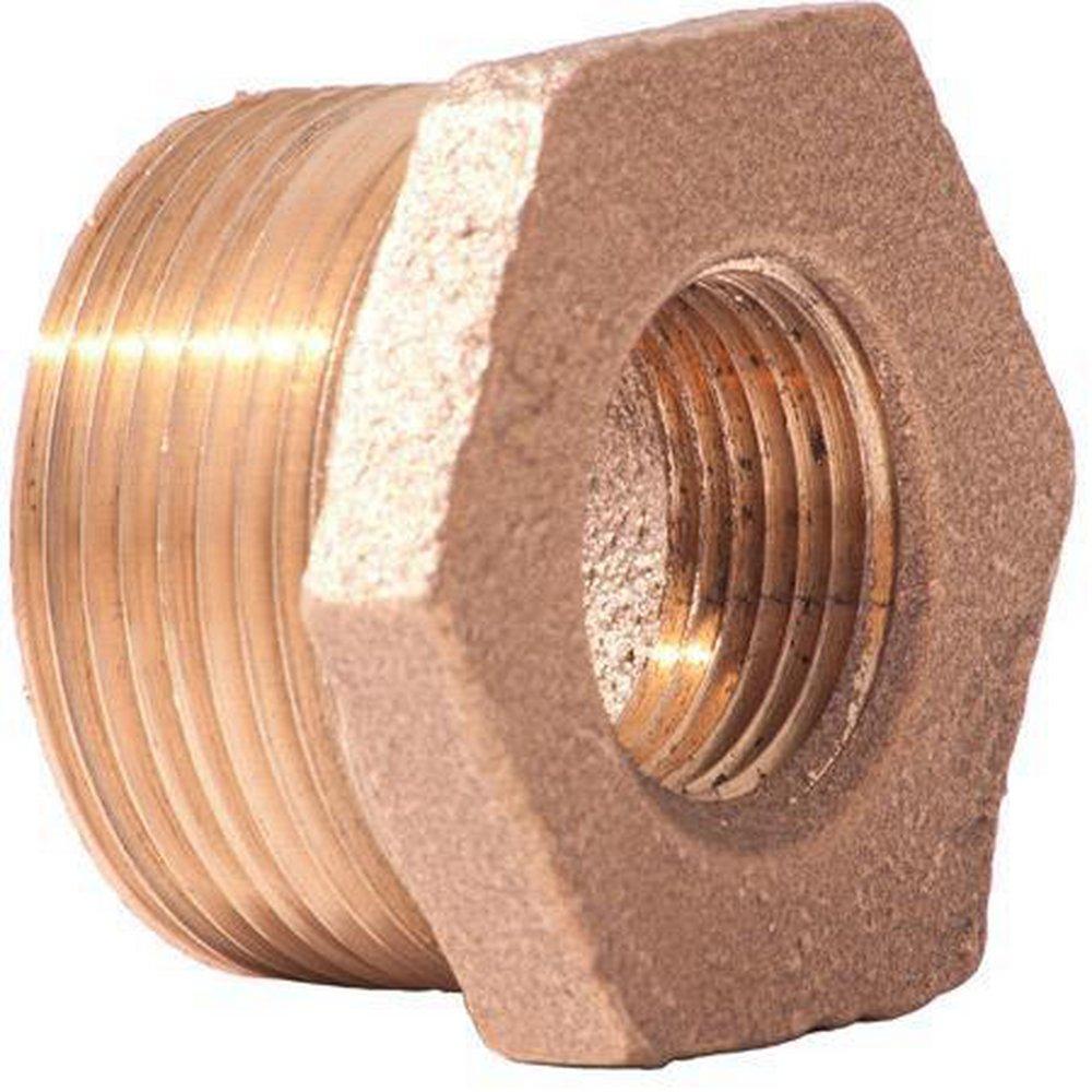 MNPT x FNPT Brass Reducing Bushing 