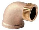 MNPT x FNPT 125# Schedule 40 Standard Domestic Brass 90 Degree Elbow 