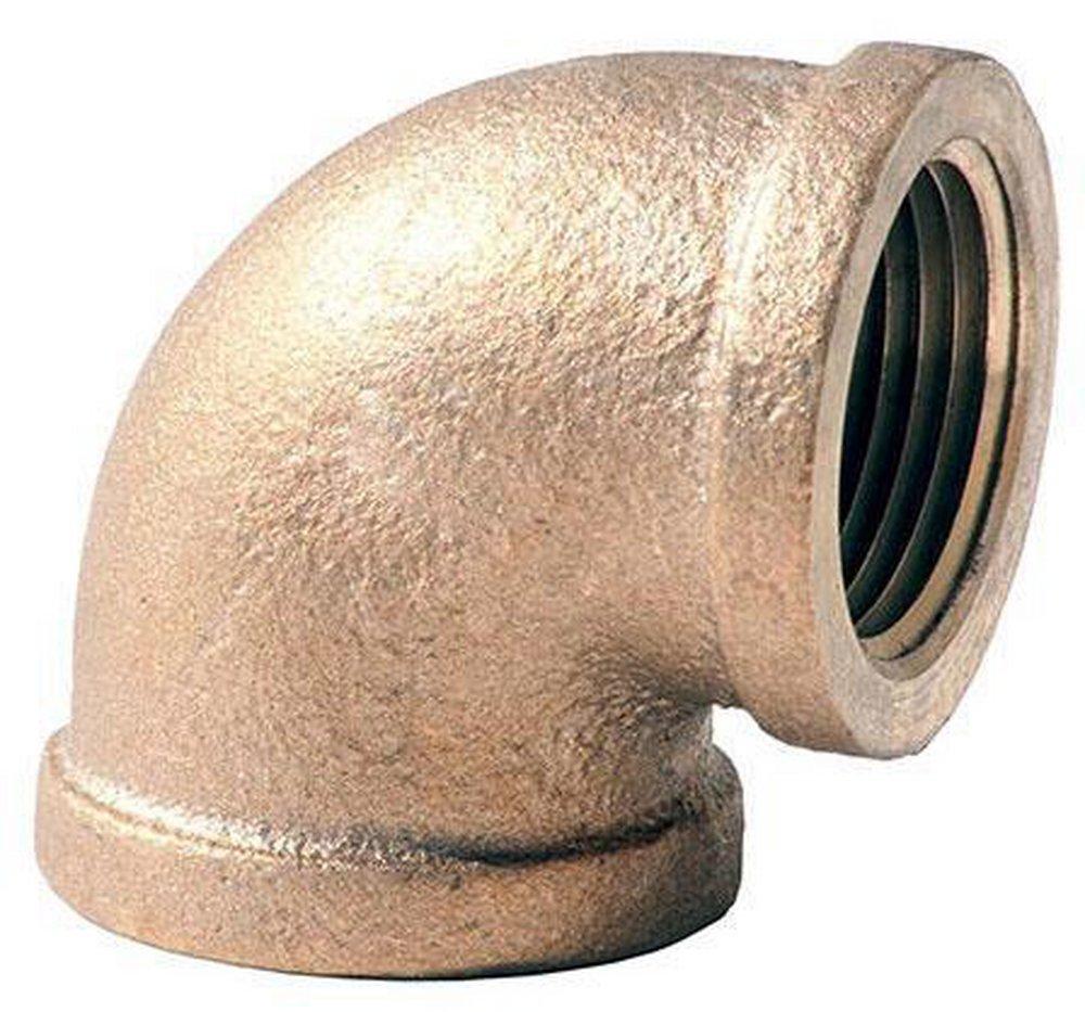 FNPT 125# 40 Domestic Brass 90 Degree Elbow 