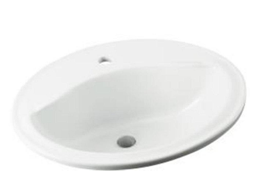 Sterling White Drop-in Basin 