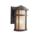 Kichler Lighting Architectural Bronze 75W 1-Light Incandescent Outdoor Wall Sconce 