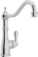1.8 gpm 1-Hole Single Lever Handle Kitchen Faucet in Polished Chrome