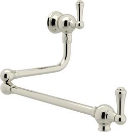 Wall Mount Pot Filler in Polished Nickel