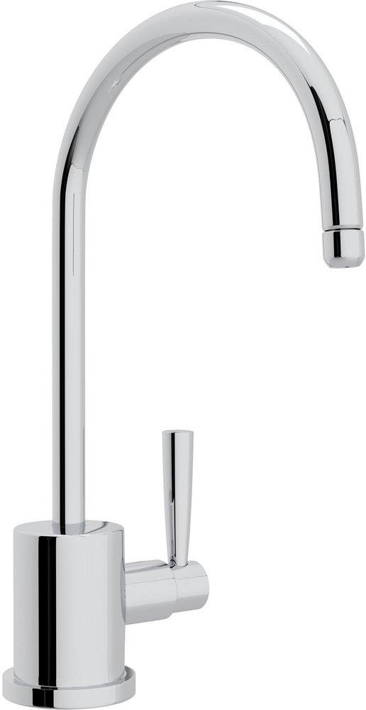 Perrin & Rowe&reg; Polished Chrome Single Handle Lever Handle Water Filter Faucet 