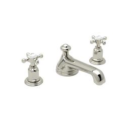 Two Handle Widespread Bathroom Sink Faucet in Polished Nickel