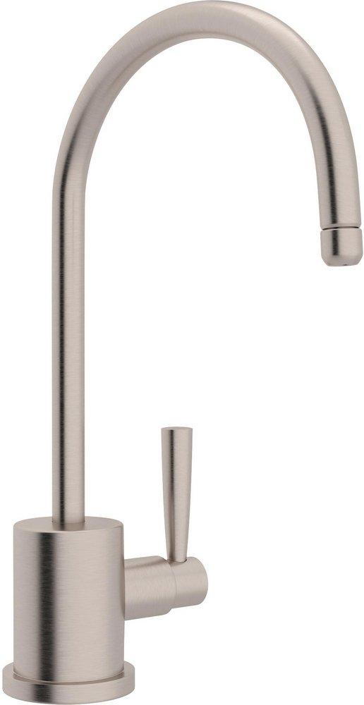 Perrin & Rowe&reg; Satin Nickel Single Handle Lever Handle Water Filter Faucet 