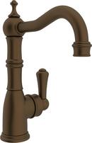 Single Lever Handle Bar Faucet in English Brass