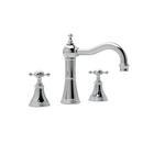 Perrin & Rowe&reg; Polished Chrome 1.2 gpm 3-Hole Widespread Lavatory Faucet with Double Cross Handle 