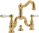 ROHL&reg; Inca Brass Two Handle Bathroom Sink Faucet 