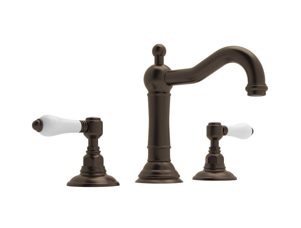 ROHL&reg; Tuscan Brass Two Handle Bathroom Sink Faucet 