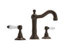ROHL&reg; Tuscan Brass Two Handle Bathroom Sink Faucet 