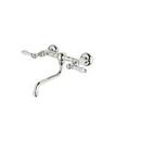 ROHL&reg; Polished Nickel Two Handle Bridge Bathroom Sink Faucet 
