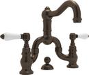 ROHL&reg; Tuscan Brass Two Handle Bathroom Sink Faucet 