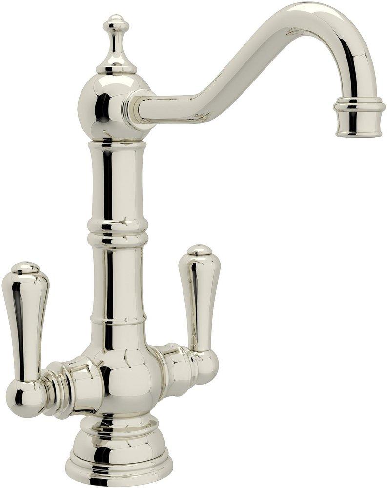 Perrin & Rowe&reg; Polished Nickel Two Handle Bar Faucet 