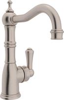 Perrin & Rowe Satin Nickel Single Handle Lever Bar Faucet 