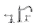 Two Handle Widespread Bathroom Sink Faucet in Polished Chrome