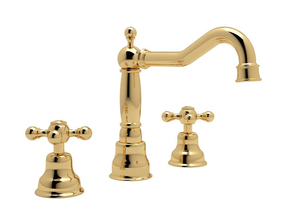 ROHL&reg; Italian Brass Single Handle Bathroom Sink Faucet 