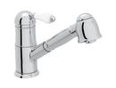 1.8 gpm 1-Hole Single Lever Handle Pull-Out Kitchen Faucet in Polished Chrome