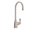 Perrin & Rowe&reg; Satin Nickel Single Handle Lever Bar Faucet 