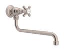 ROHL&reg; Satin Nickel Single Handle Cross Handle Pot Filler 