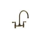 Perrin & Rowe&reg; English Bronze Bridge Kitchen Faucet 