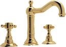 ROHL&reg; Inca Brass Two Handle Widespread Bathroom Sink Faucet 