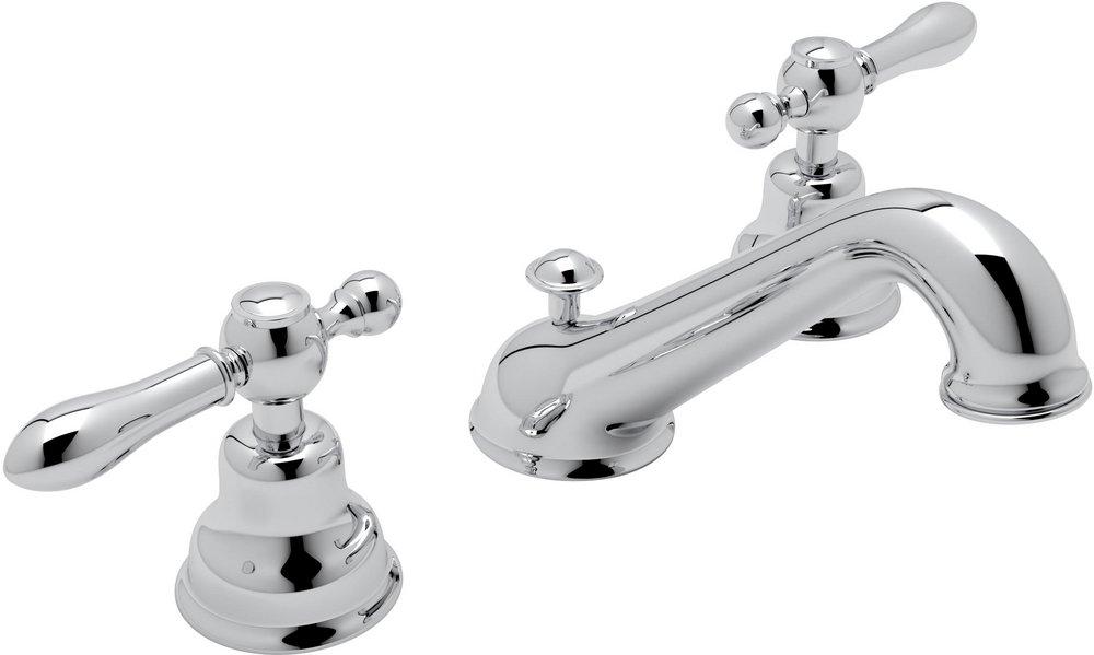 ROHL&reg; Polished Chrome Two Handle Bathroom Sink Faucet 